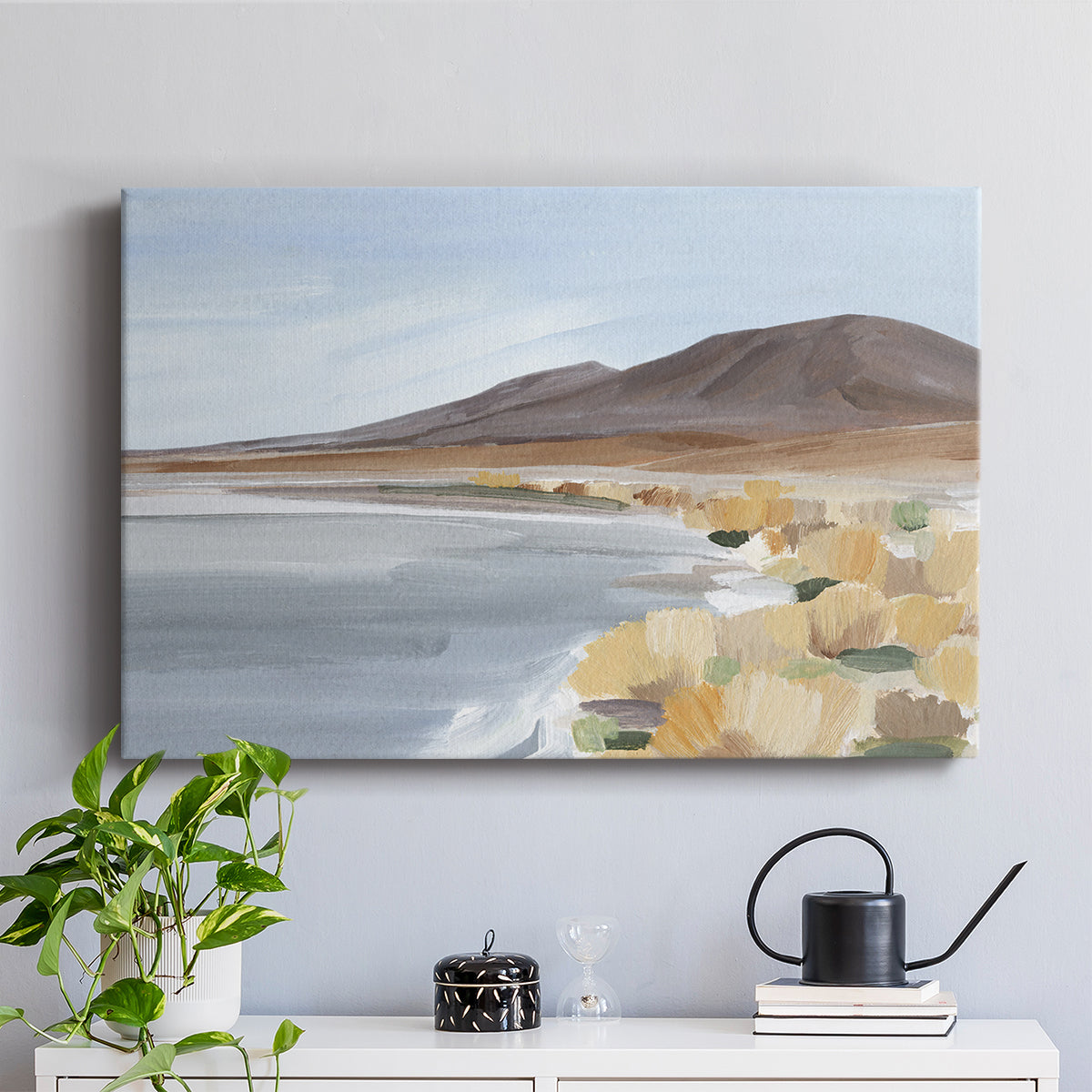 Desert Oasis Study I - Canvas Art Print