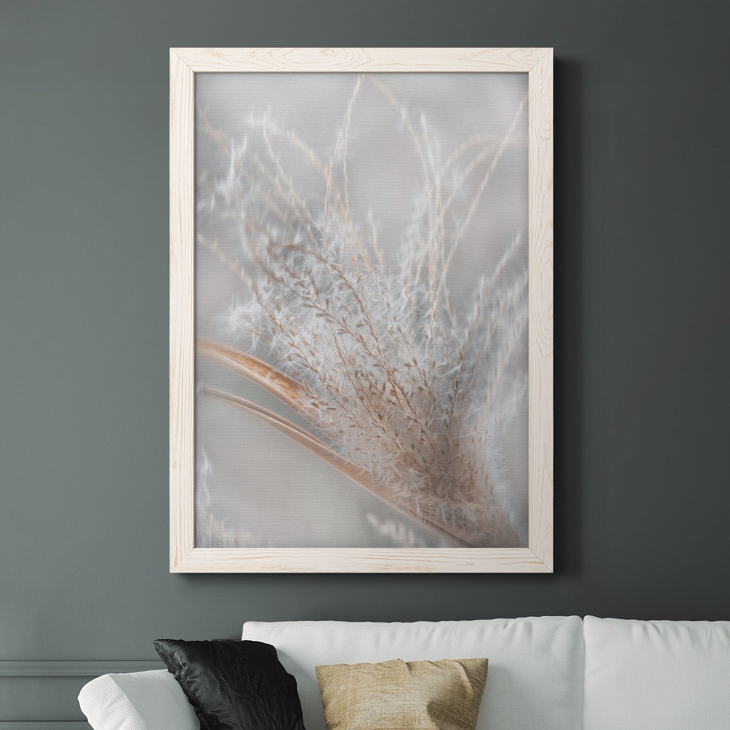 Summer Wisps II - Premium Canvas Framed in Barnwood - Ready to Hang