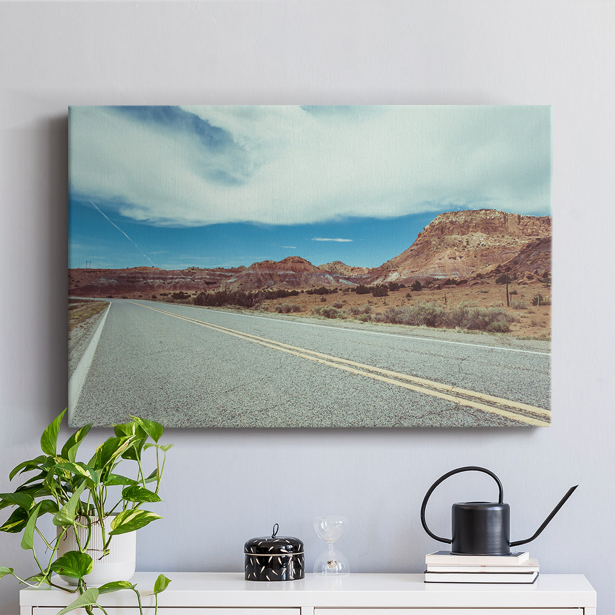 New Mexico Drive I - Canvas Art Print