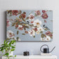 Chickadees and Blossoms II - Canvas Art Print