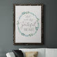 Start Each Day - Premium Canvas Framed in Barnwood - Ready to Hang