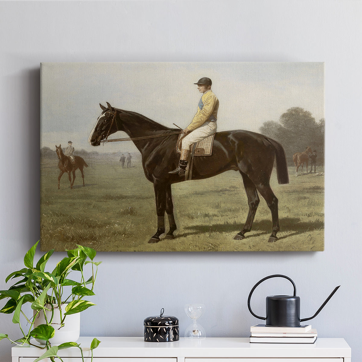Vintage Jockey XXXVII - Canvas Art Print