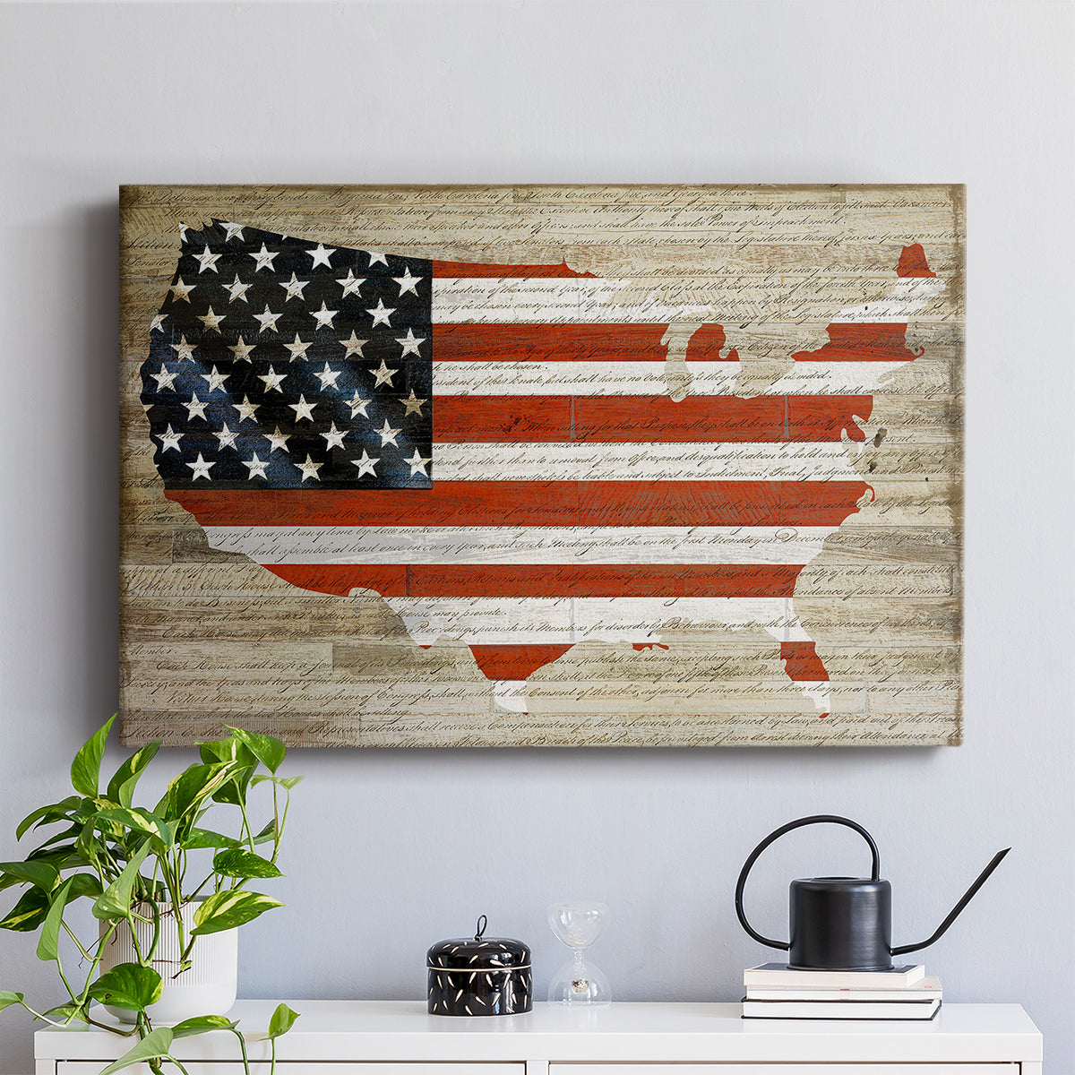 American Flag - Canvas Art Print