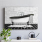 Modern Bath II - Canvas Art Print