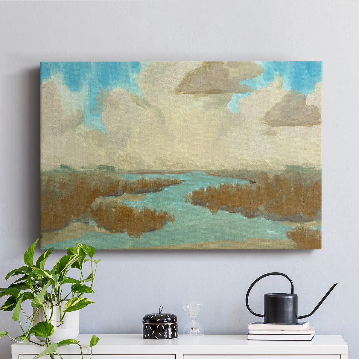 Fripp Island Water I - Canvas Art Print