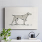 Neutral Pointer I - Canvas Art Print
