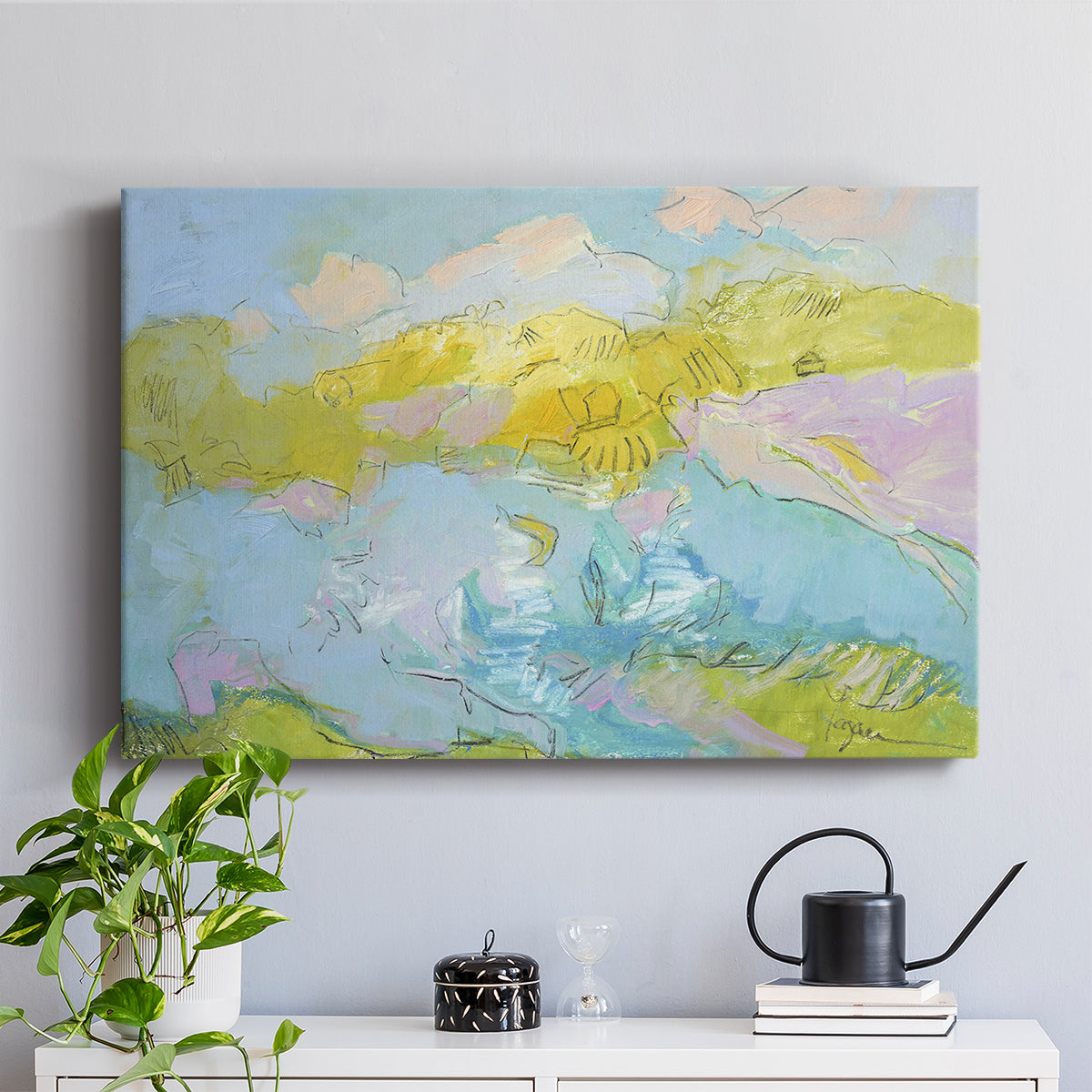 Learning to Fly - Canvas Art Print