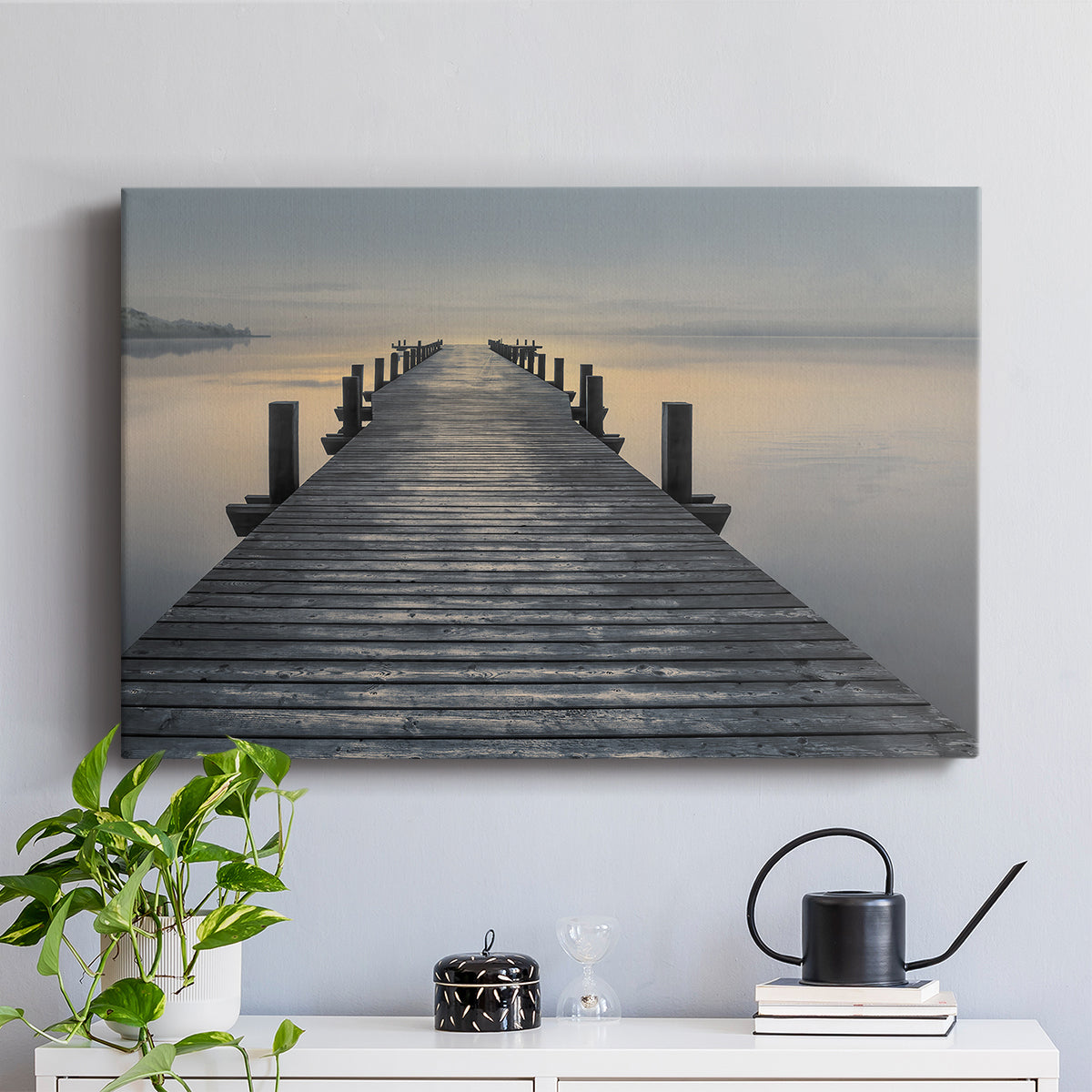 Sun Down - Canvas Art Print