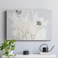 Grey Floral Painting XCIV - Canvas Art Print