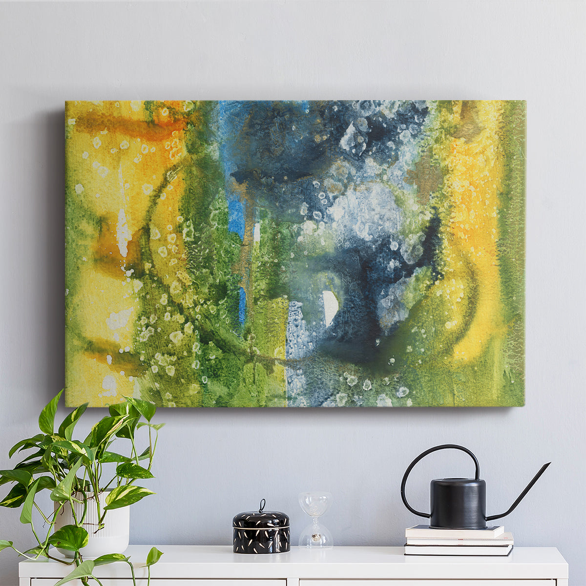 Aquatic Energy III - Canvas Art Print