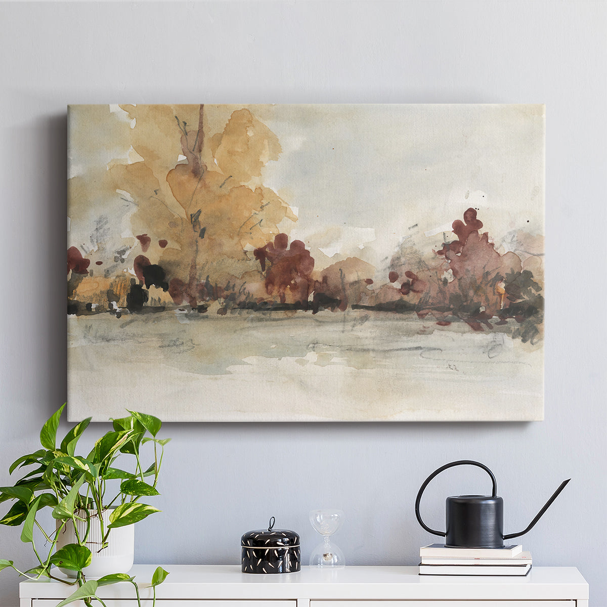 The Autumn View I - Canvas Art Print