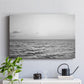 Rough Gray Sea Waves - Canvas Art Print