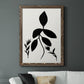 Silhouette Garden I - Premium Canvas Framed in Barnwood - Ready to Hang