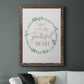 Start Each Day - Premium Canvas Framed in Barnwood - Ready to Hang