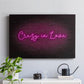 Neon Love II - Canvas Art Print