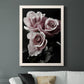 Rose Noir I - Premium Canvas Framed in Barnwood - Ready to Hang