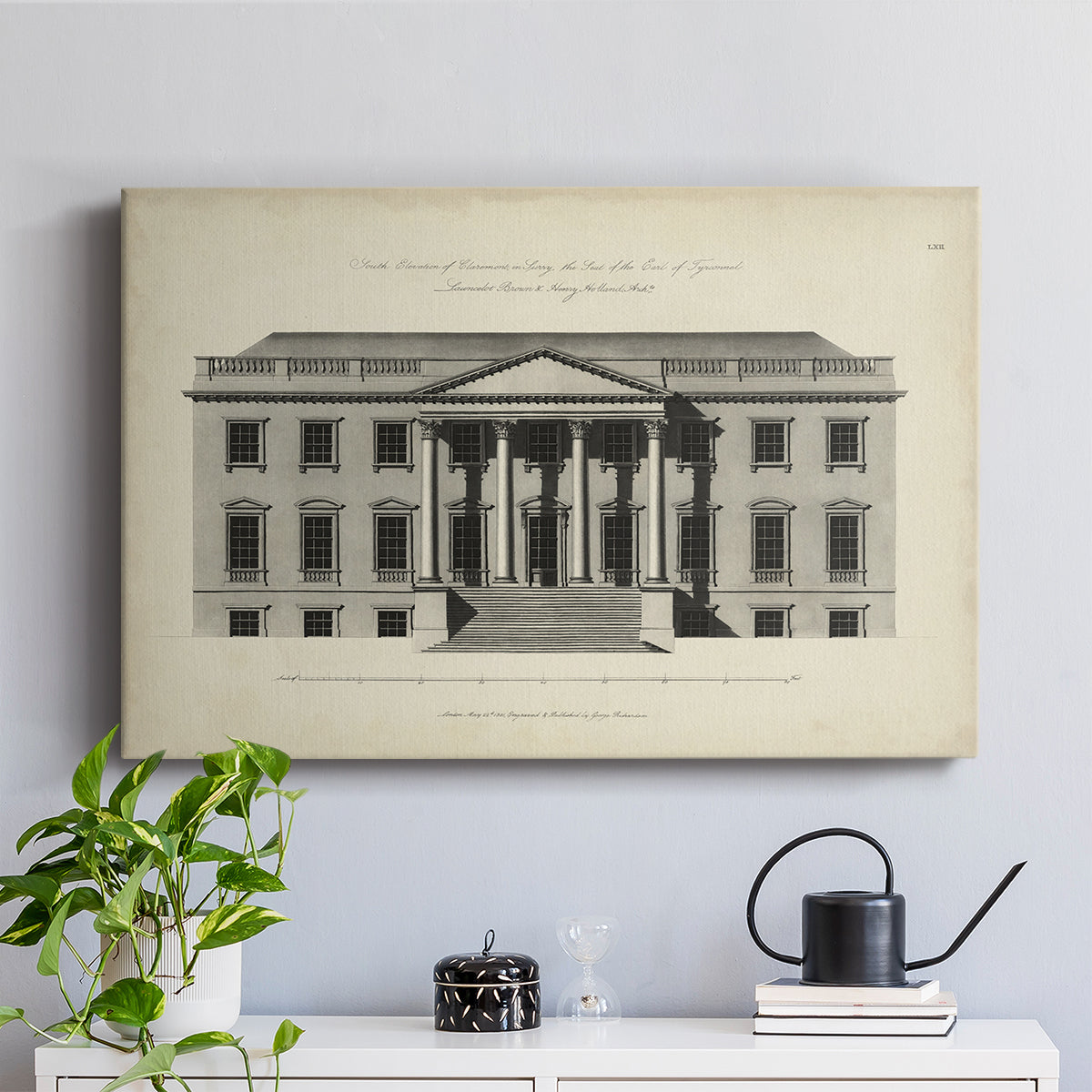 Richardson Architecture II - Canvas Art Print
