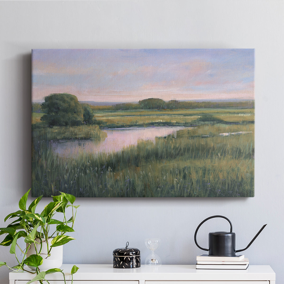 Spring Marsh I - Canvas Art Print