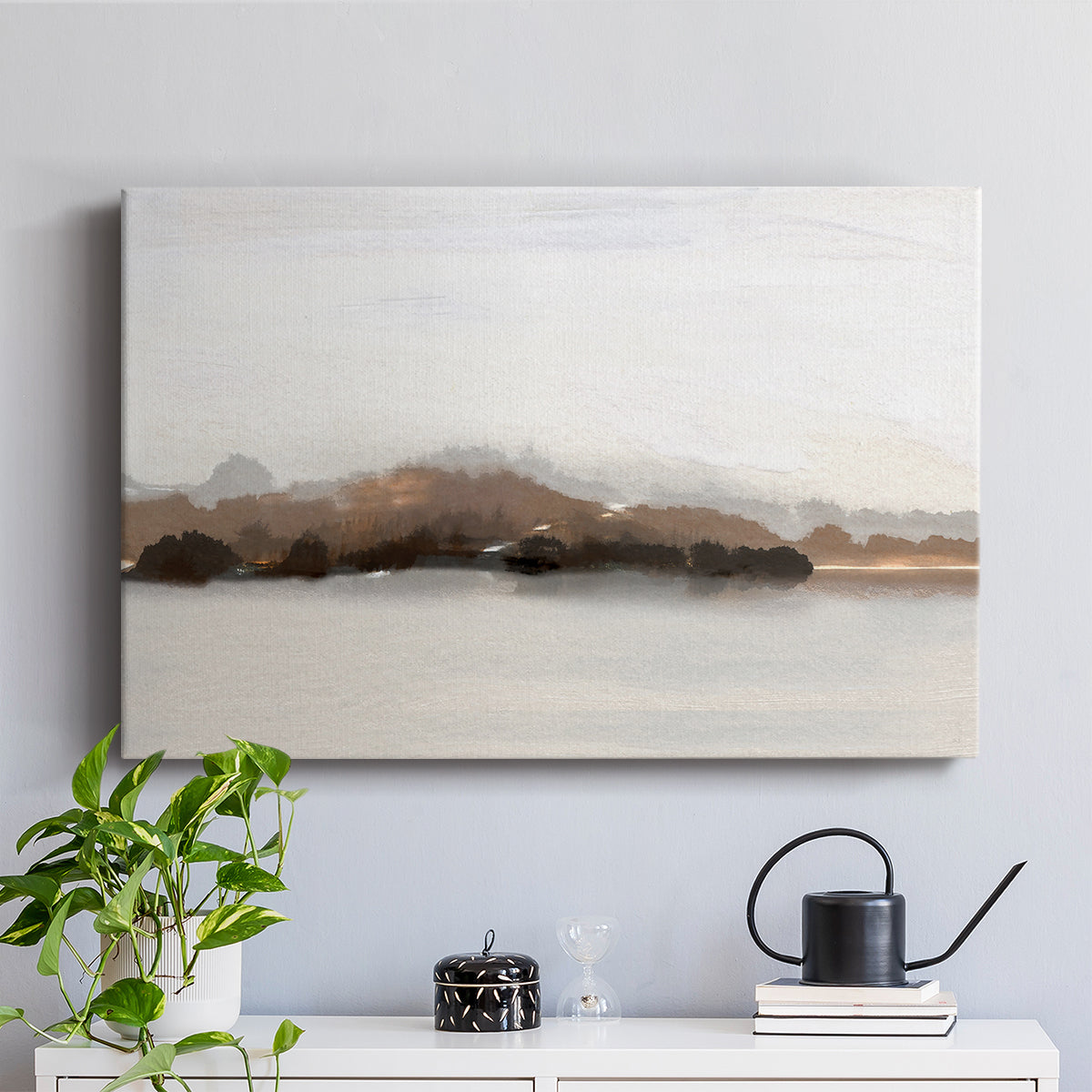 Slauson Mountain at Dusk - Canvas Art Print