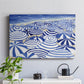 Candy Bowl Prussian Blue - Canvas Art Print