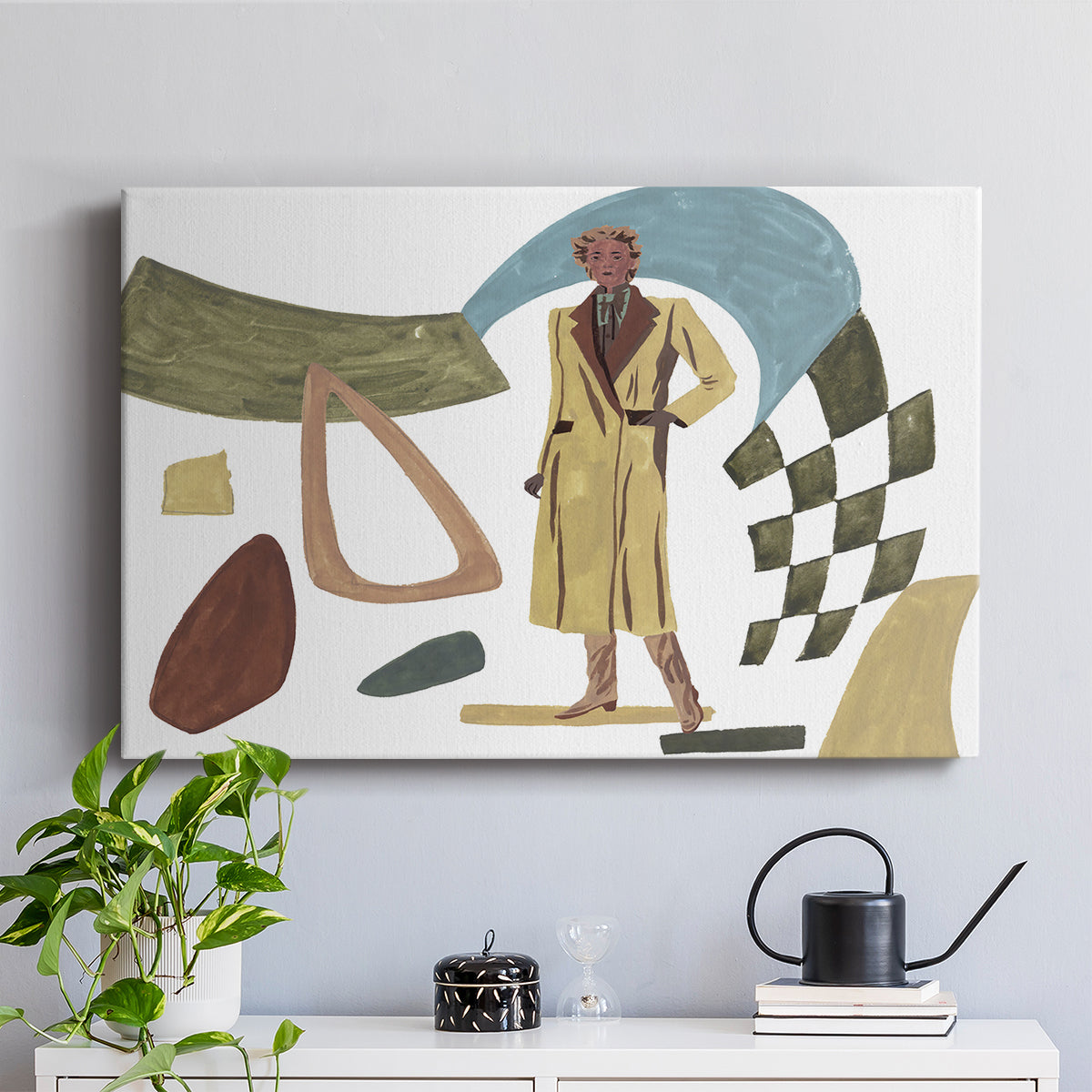 Vintage Vibes III - Canvas Art Print