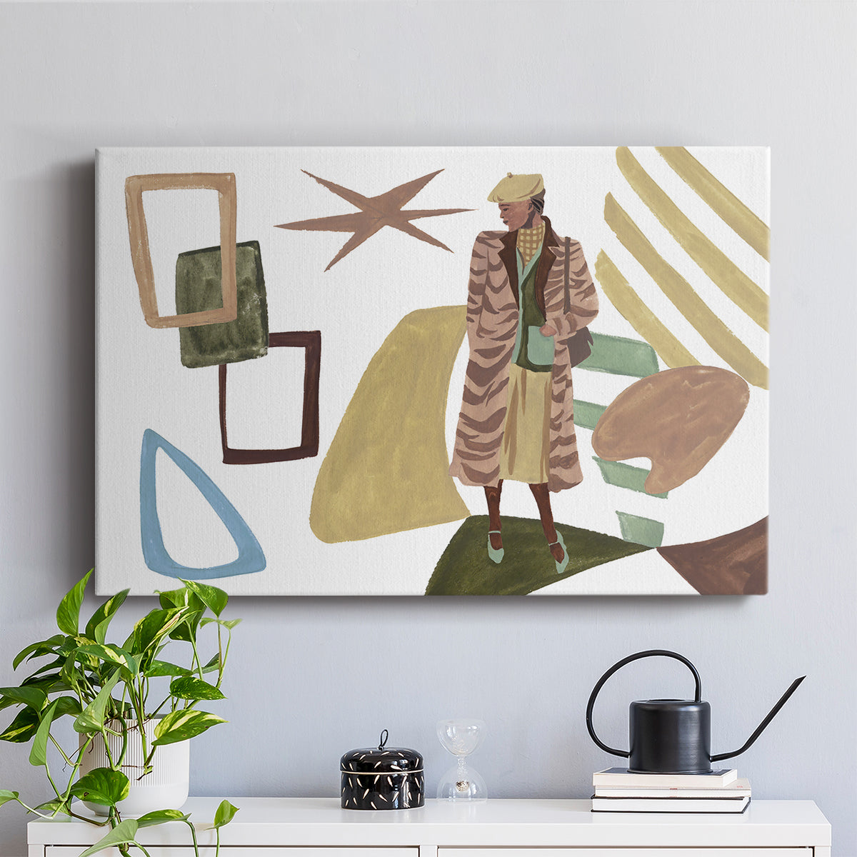 Vintage Vibes I - Canvas Art Print