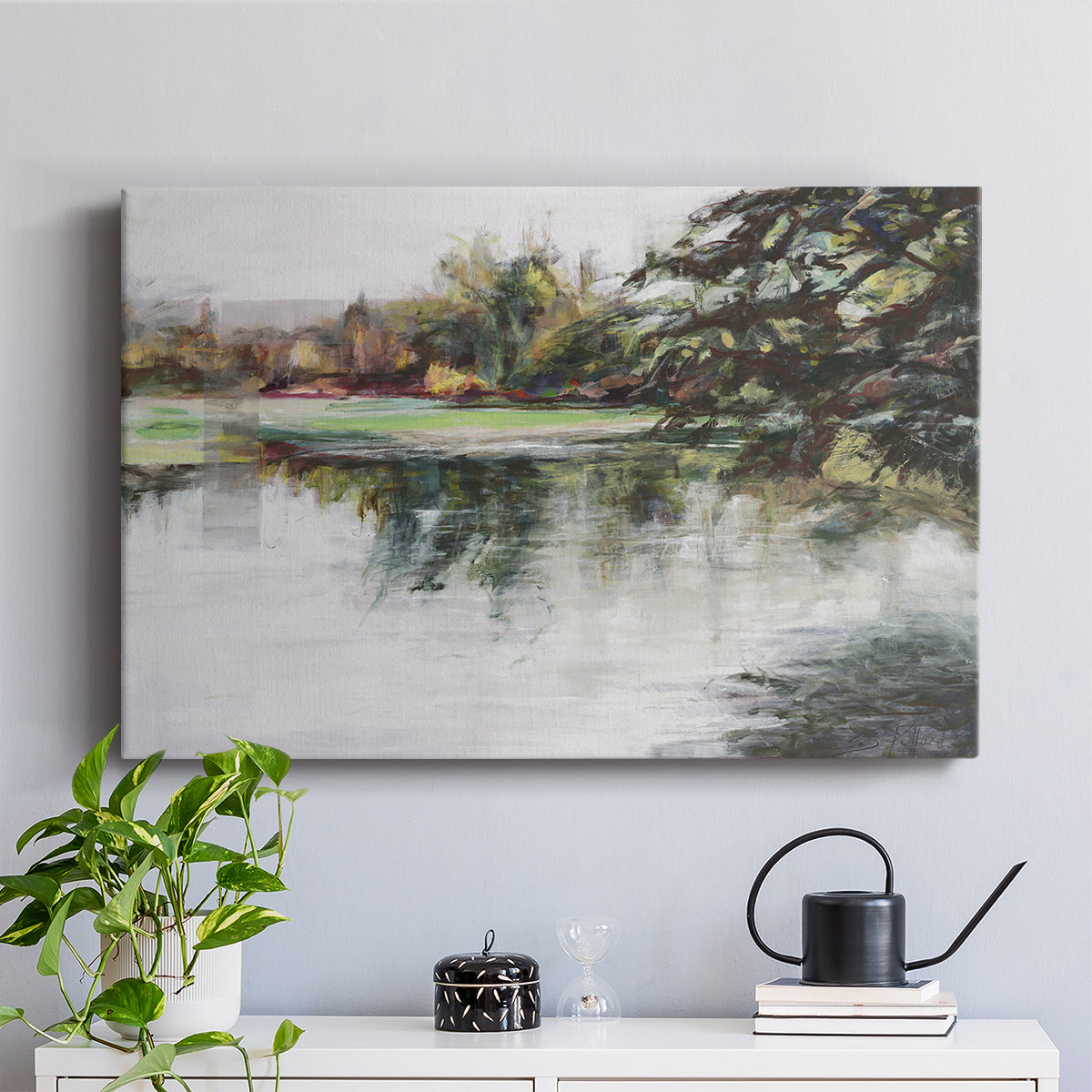 Upon Reflection - Canvas Art Print