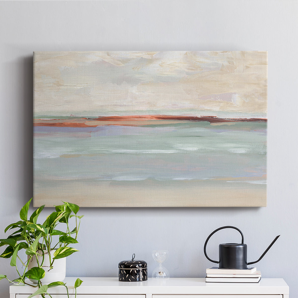 Sienna Horizon I - Canvas Art Print