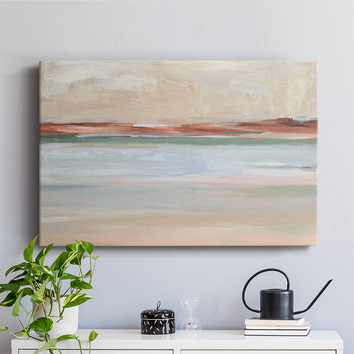 Sienna Horizon II - Canvas Art Print