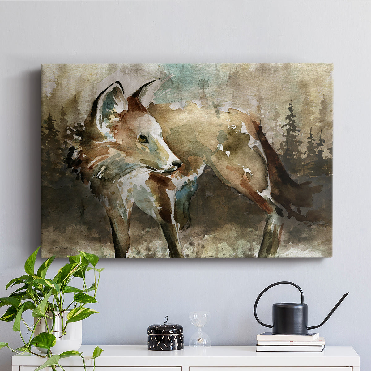 Lodge Twilight I - Canvas Art Print