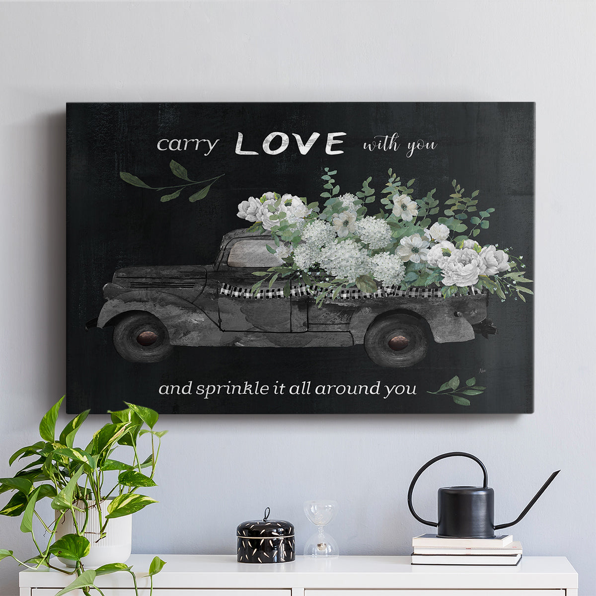 Carry Love - Canvas Art Print