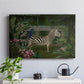 Zebra In Conservatory - Canvas Art Print