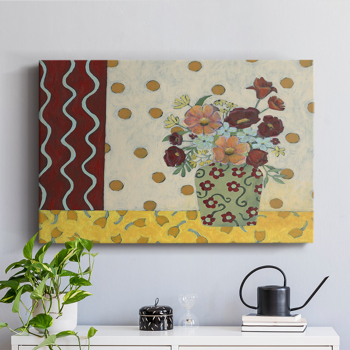 Flowerscape II - Canvas Art Print