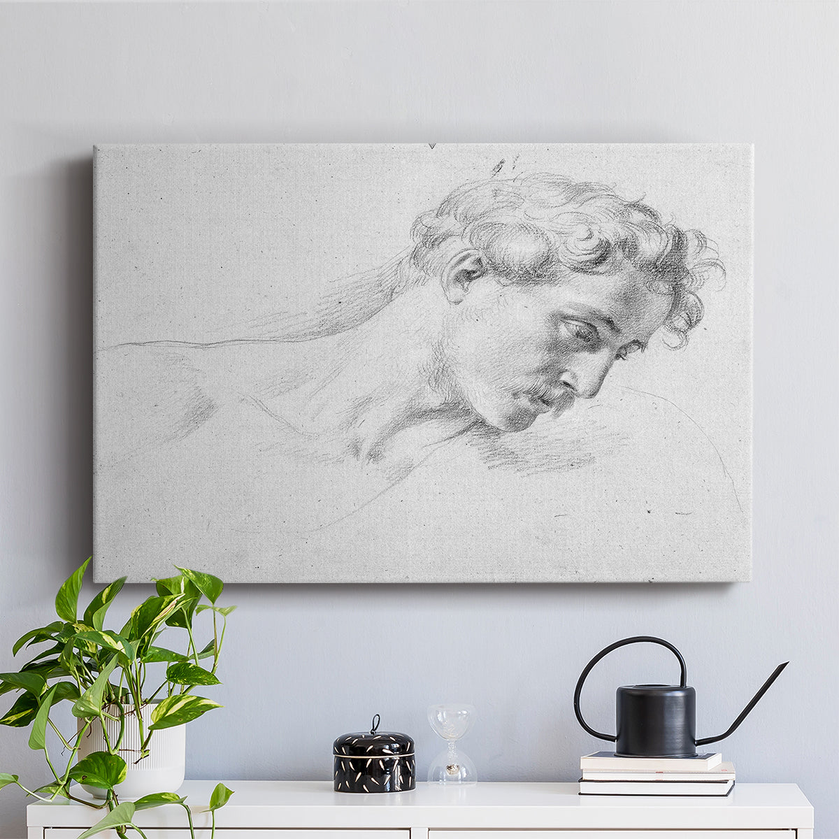 Vintage Sketch LXXVIII - Canvas Art Print