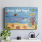 Cute Sea Creatures II - Canvas Art Print