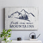 Move Mountains - Canvas Art Print