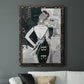 Fashion Mosaic II - Barnwood Framed Canvas Print