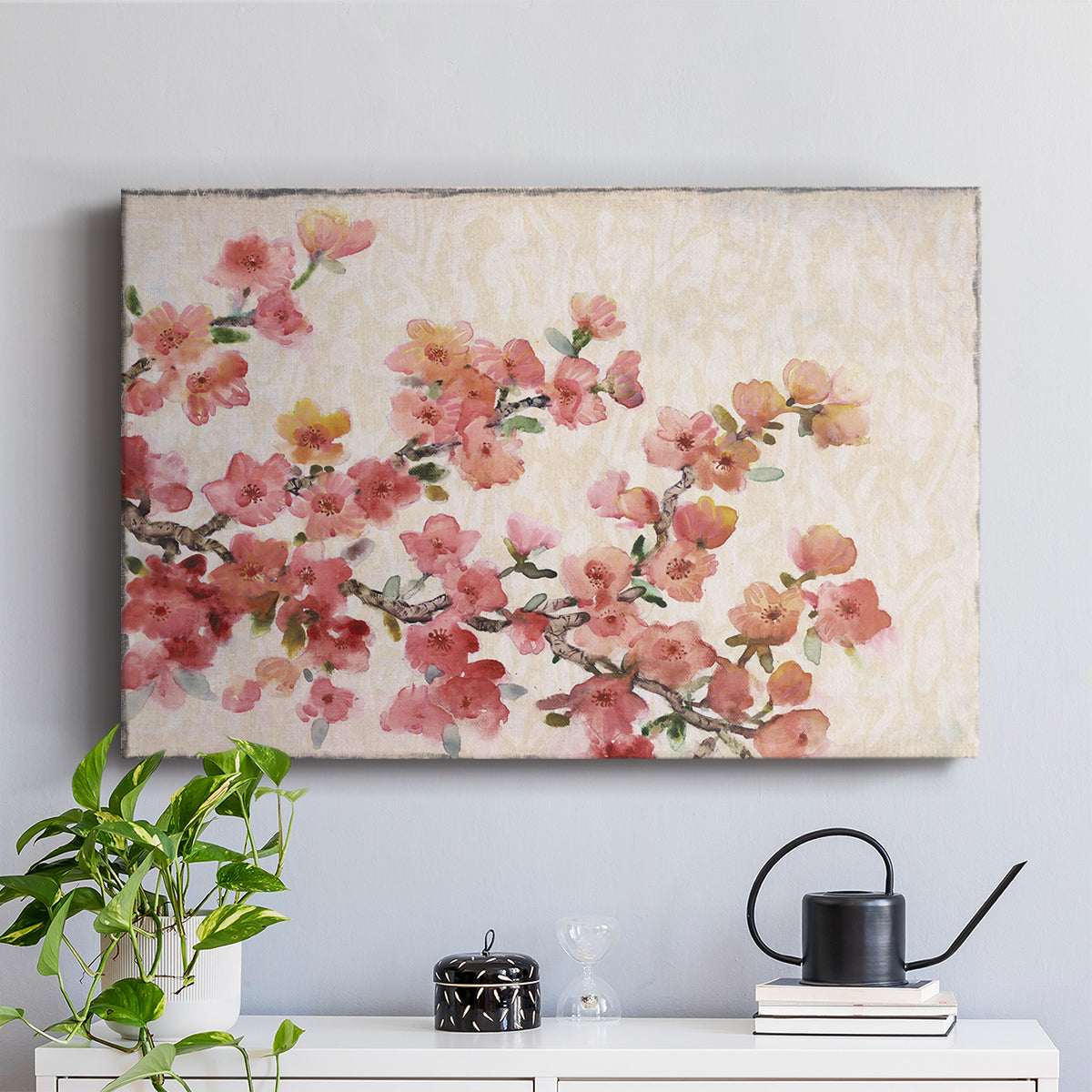Cherry Blossom Composition II - Canvas Art Print