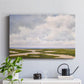 Cloudy Distant Beach Horizon - Canvas Art Print