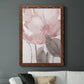 Blush Bloom II - Premium Canvas Framed in Barnwood - Ready to Hang