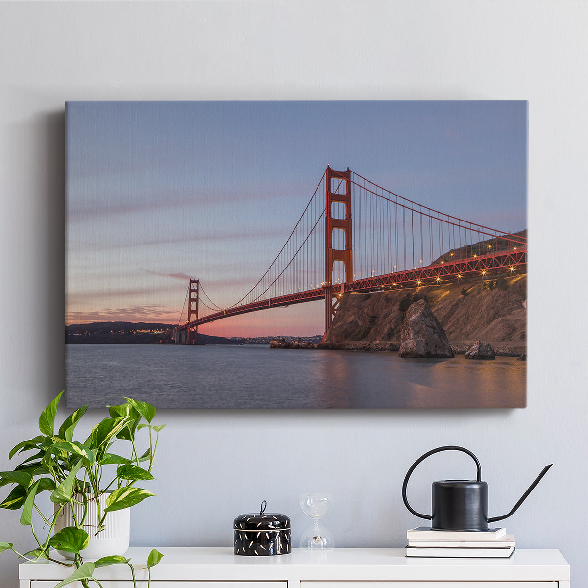 Golden Gate Span - Canvas Art Print