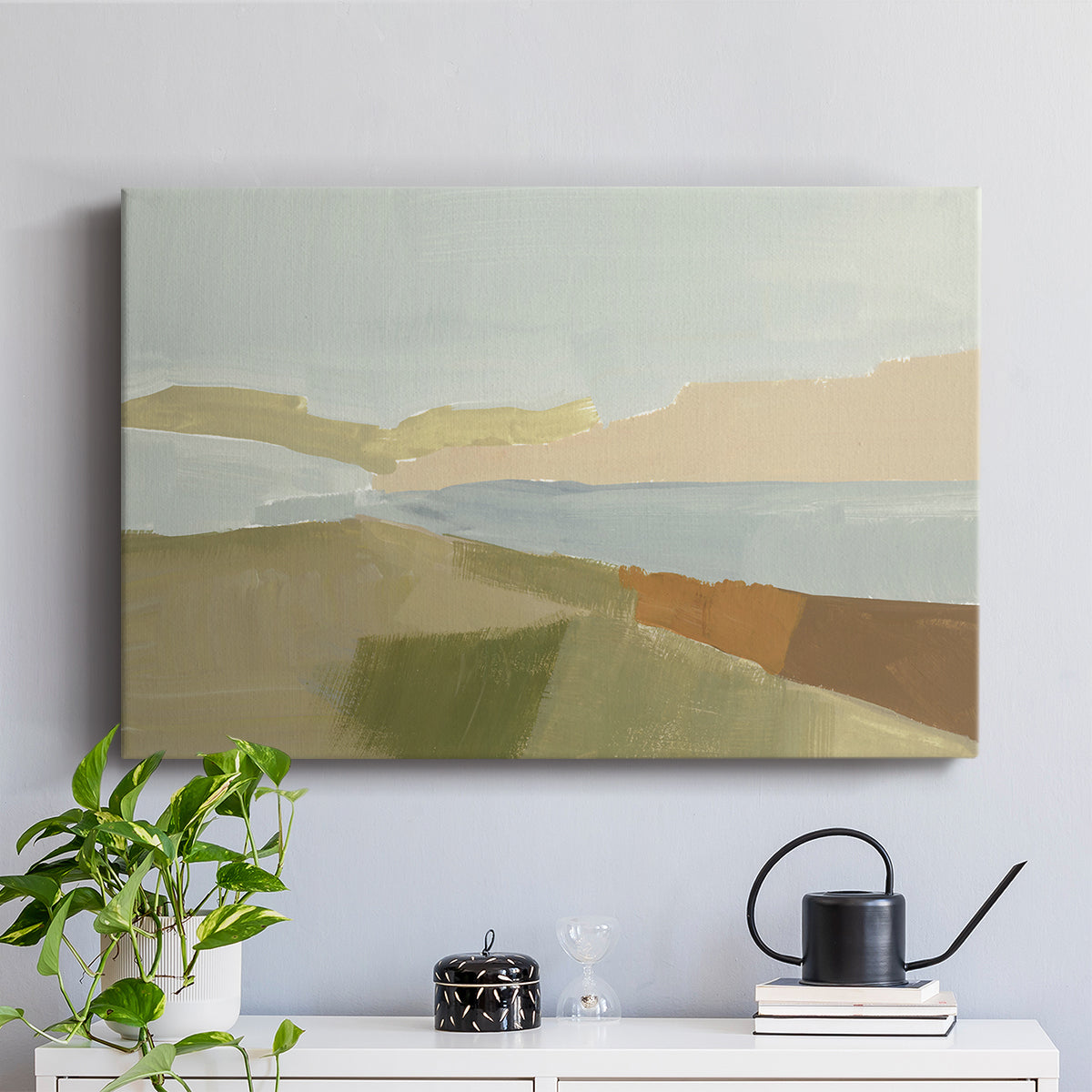Stacked Landscape III - Canvas Art Print