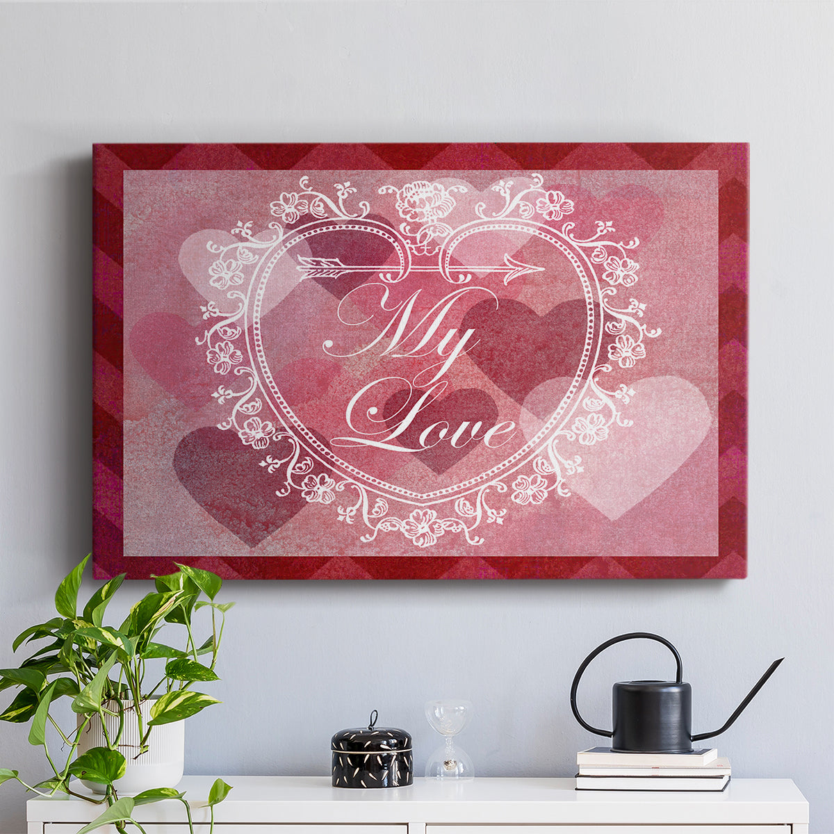 DIY Love Collection A - Canvas Art Print