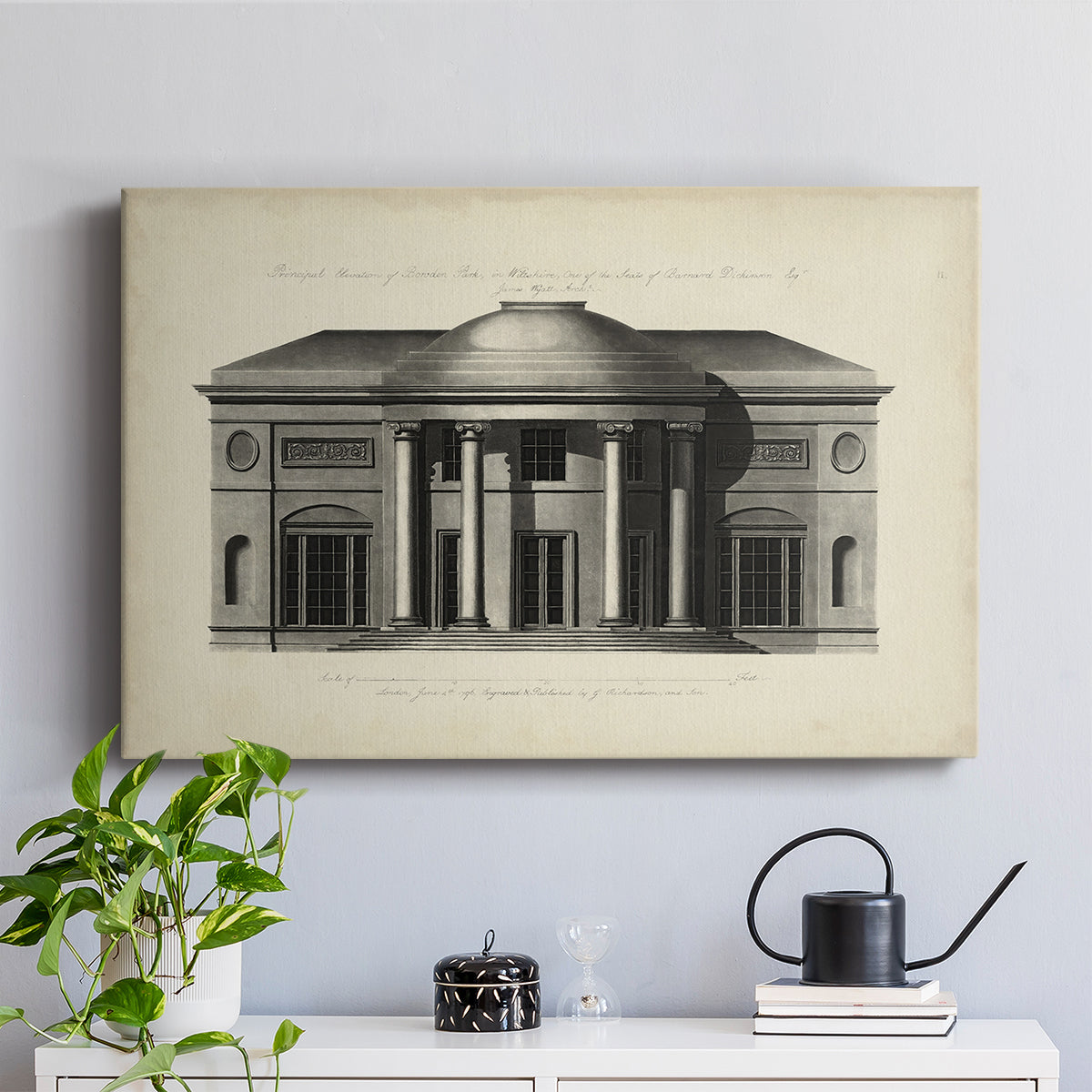 Richardson Architecture III - Canvas Art Print