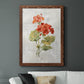 Linen Geranium - Premium Canvas Framed in Barnwood - Ready to Hang