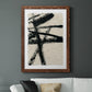 Lines Crossed III - Premium Canvas Framed in Barnwood - Ready to Hang