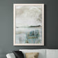 Summer Teal II - Premium Canvas Framed in Barnwood - Ready to Hang