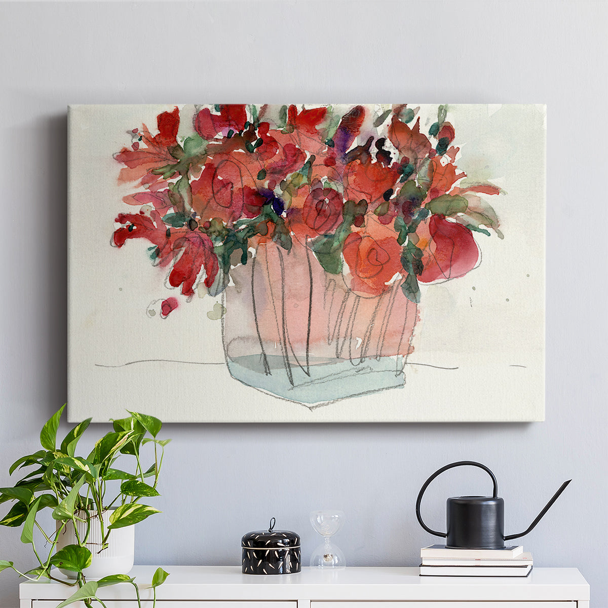 The Small Bunch II - Canvas Art Print