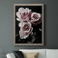 Rose Noir I - Premium Canvas Framed in Barnwood - Ready to Hang