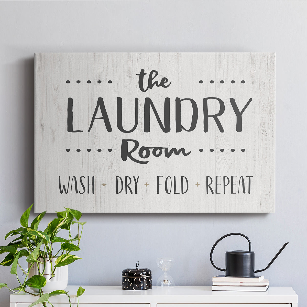 The Laundry Room - Canvas Art Print